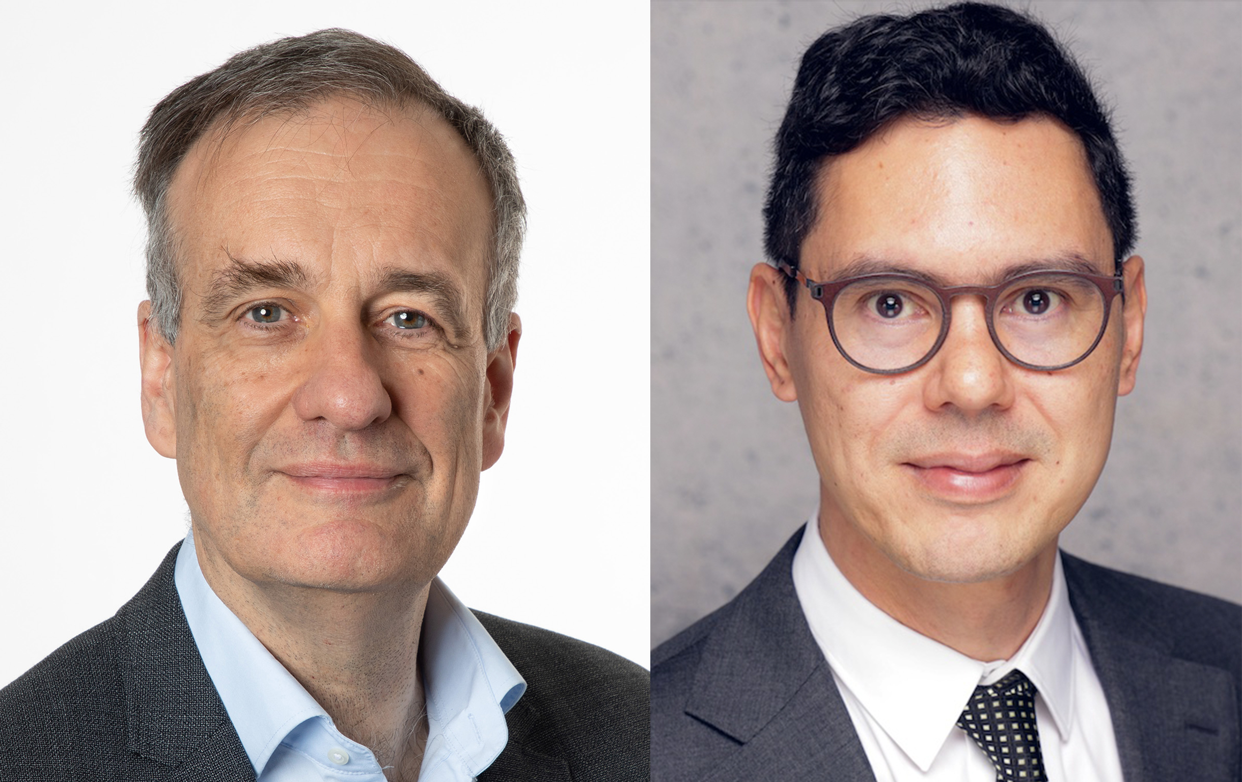 Das Foto zeigt Prof. Dr. Scherbaum und PD Dr. Patrik Roser.