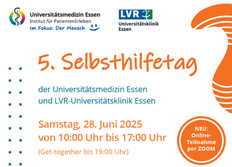 Das Foto zeigt das Plakat zum Selbsthilfetag
